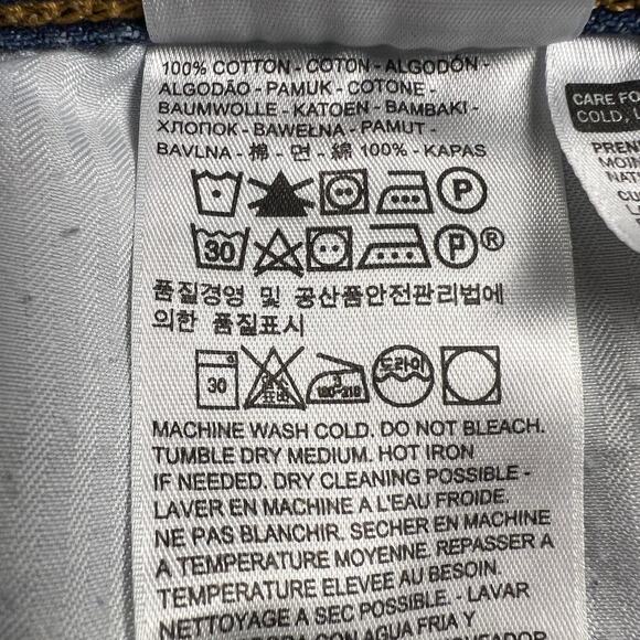 Levi's White Oak Cone Denim Selvedge Women's Button Fly Raw Hem Jeans Size 27 - Picture 8 of 13